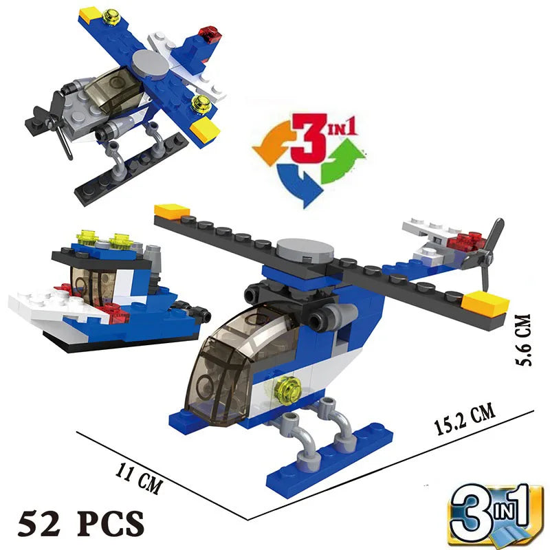 SLUBAN Girl Food Truck Building Blocks Toy Set