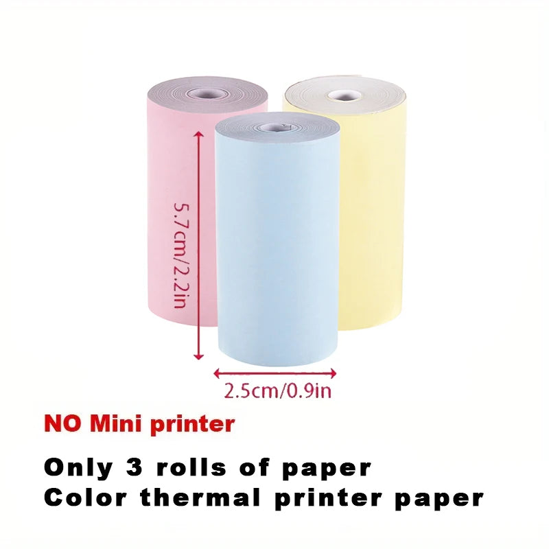 Portable Mini Thermal Printer BT 203dpi Photo Label
