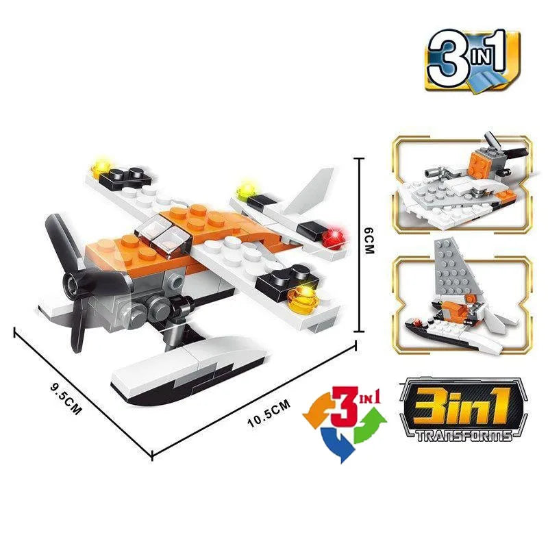 SLUBAN Girl Food Truck Building Blocks Toy Set