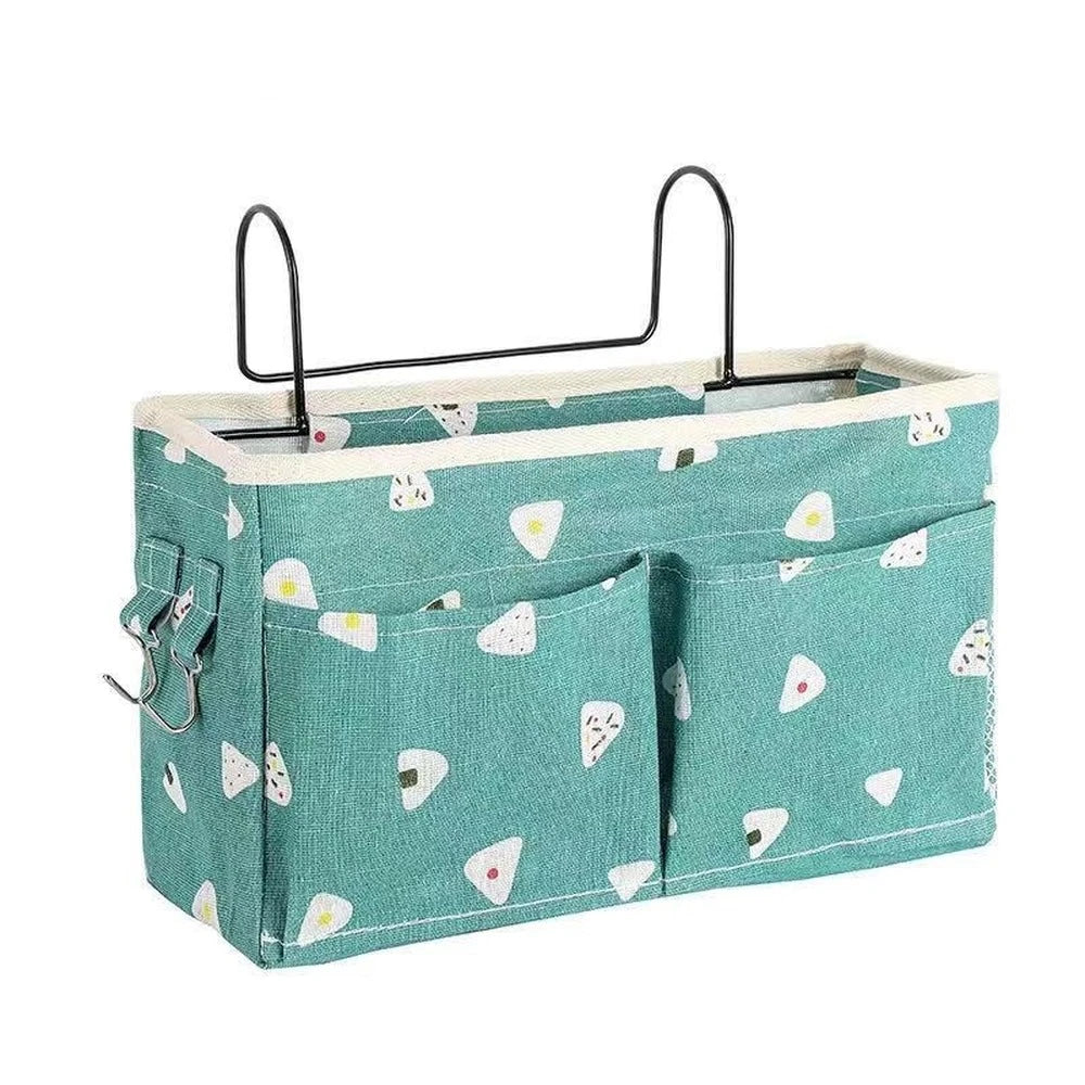 Baby Crib Organizer: Nappy Holder & Toy Storage Caddy