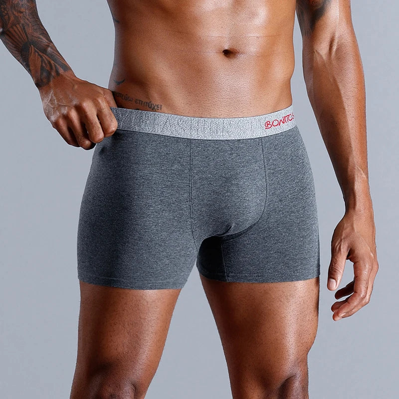Men's Sexy Cotton Boxers - Fashion Underwear Shorts