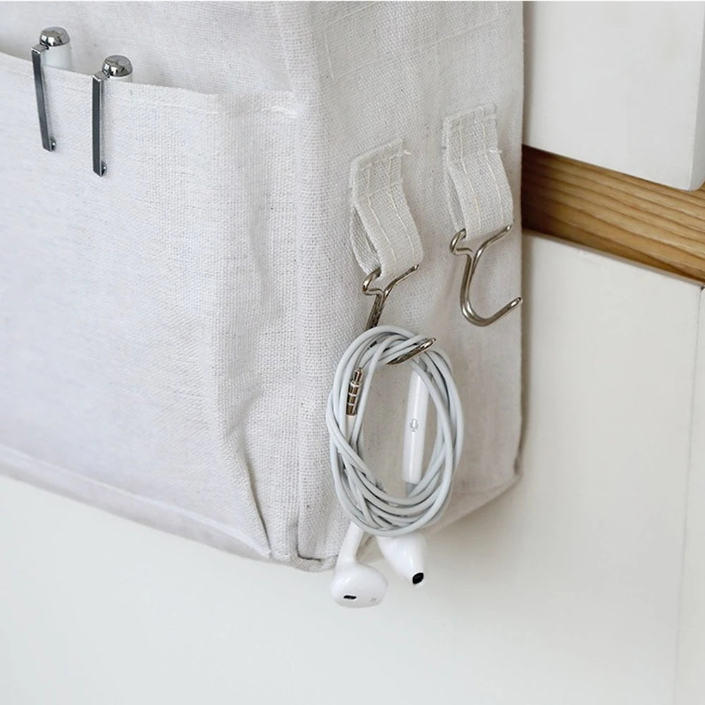 Baby Crib Organizer: Nappy Holder & Toy Storage Caddy