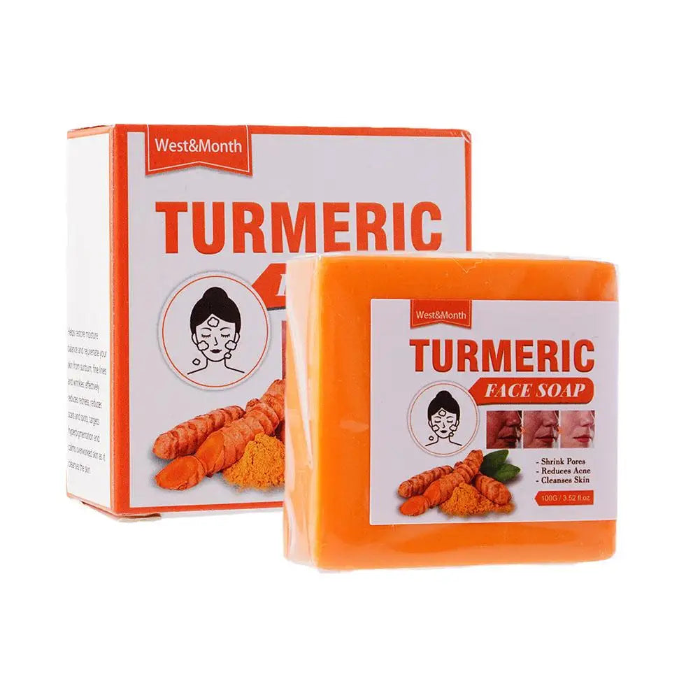 Turmeric Soap 1/3/5PCS: Repair & Moisturize Facial Cleanse