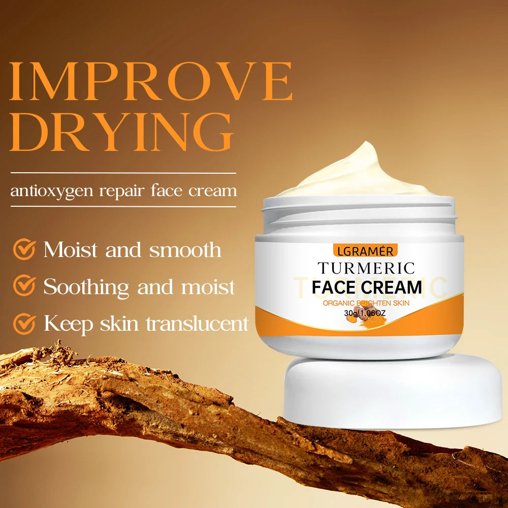 Turmeric Whitening Cream - Youthful Glow & Wrinkle Removal