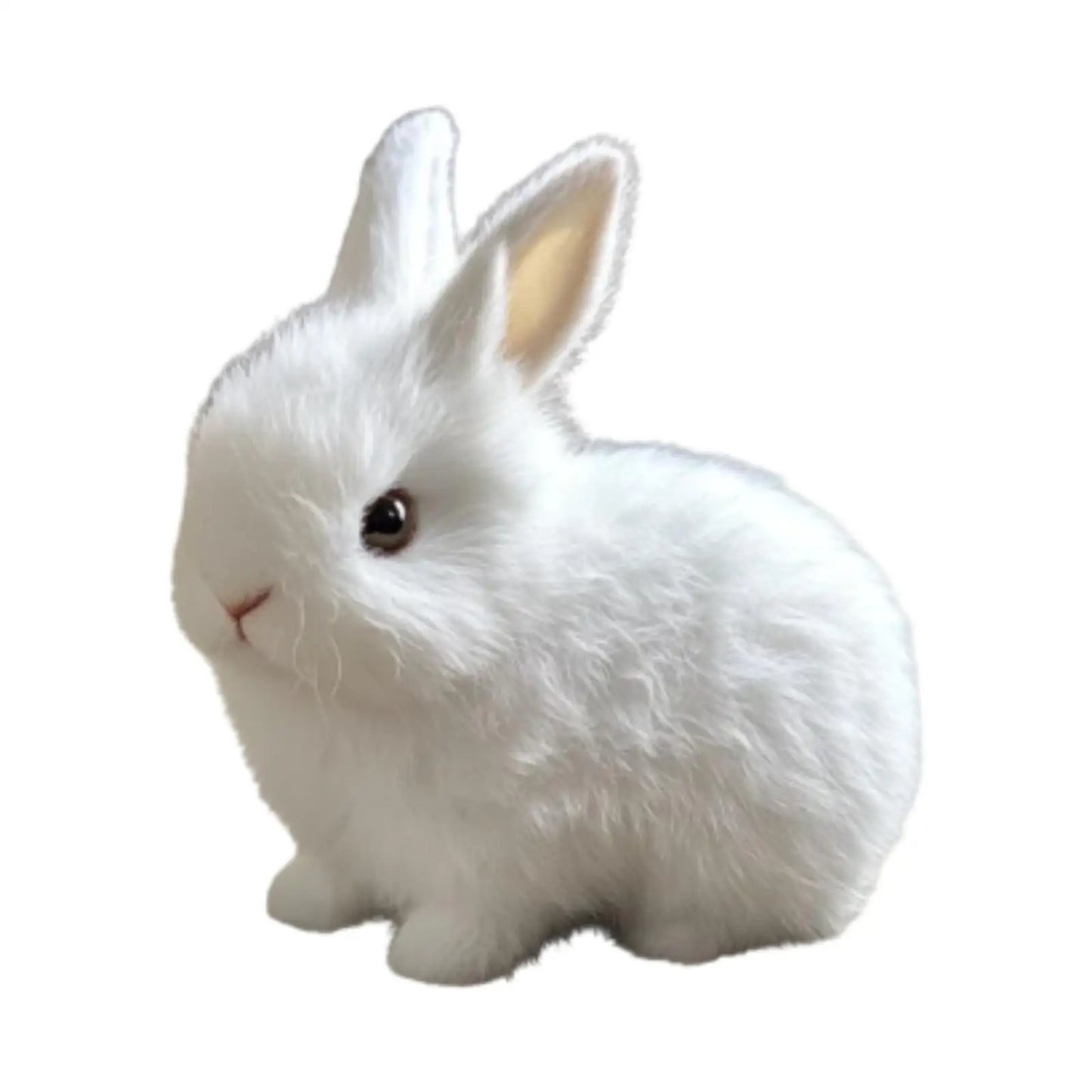 Plush Bunny Toy - Interactive Electric Feeding Carrot Doll