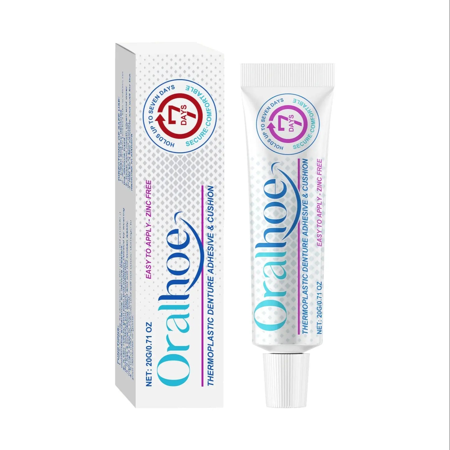 Denture Adhesive Cream - Strong Hold for Secure Dentures