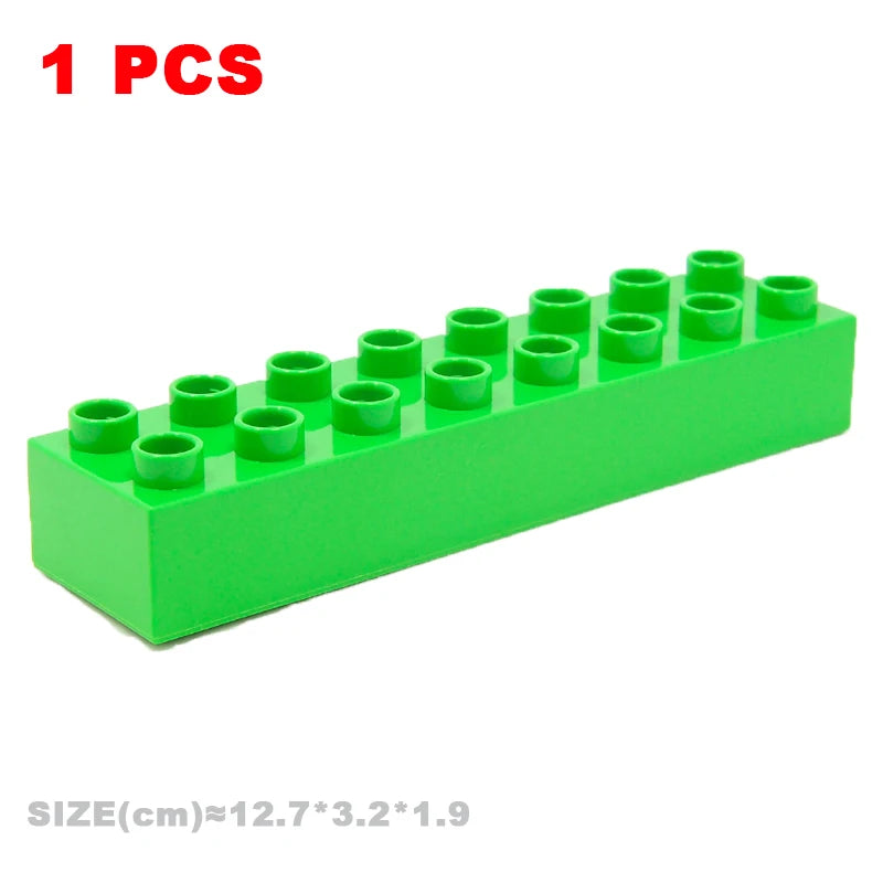 MOC Big Building Blocks - Duploes Compatible DIY Toys