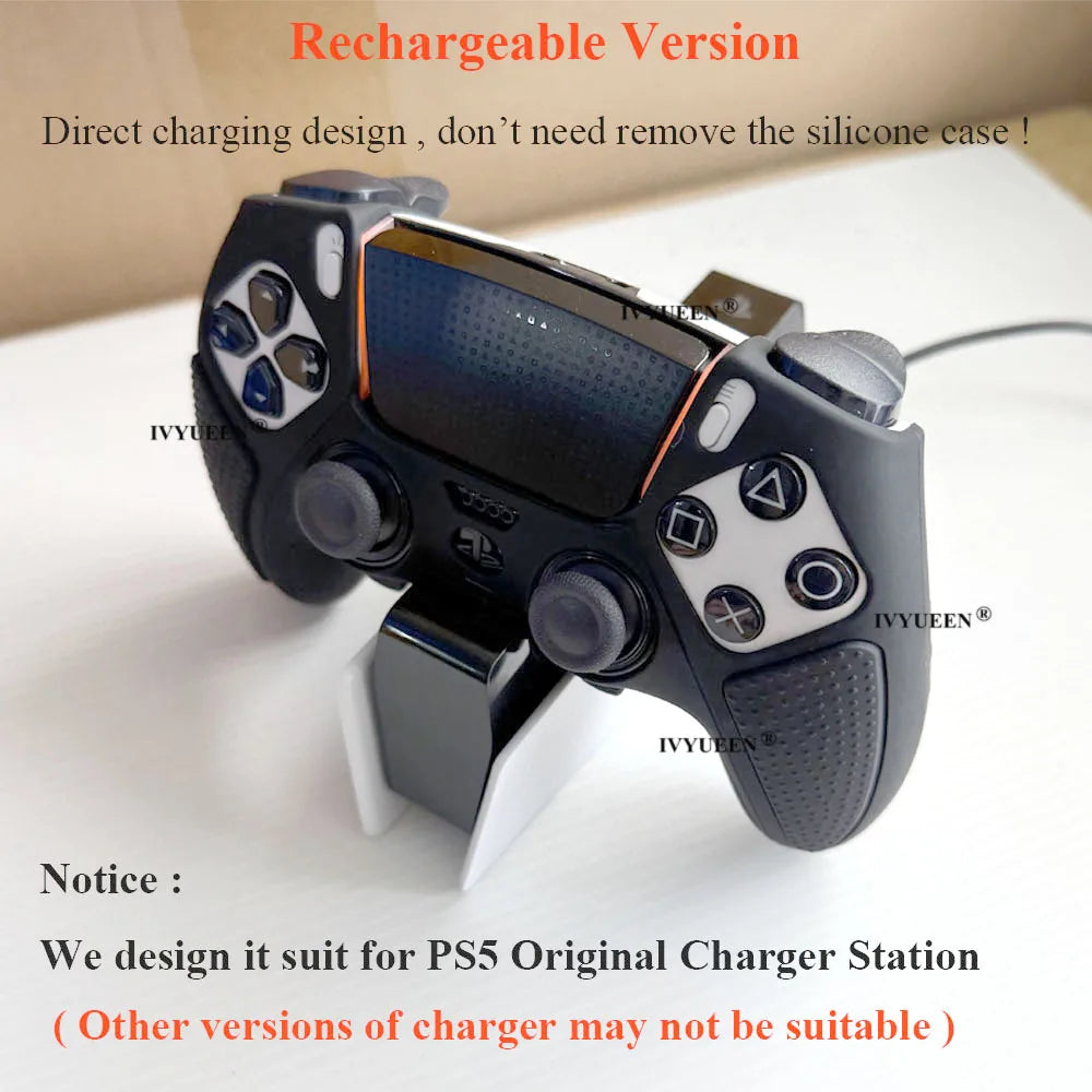 PS5 DualSense Edge Anti-Slip Silicone Grip Cover