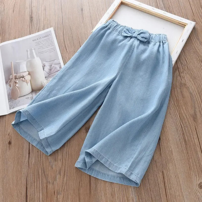 Children's Wide Leg Chiffon Pants - Summer Fashion 2025
