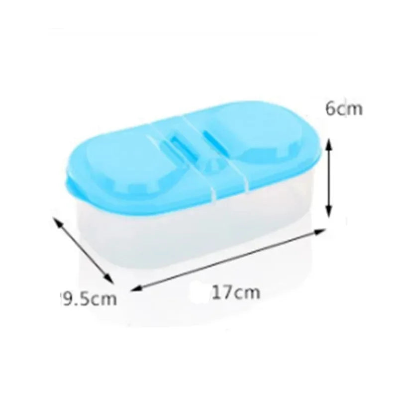  Healthy Plastic Food Container Portable Lunch Box Capacity Camping Picnic Food Fruit Container Storage Box for Kids Dinnerw