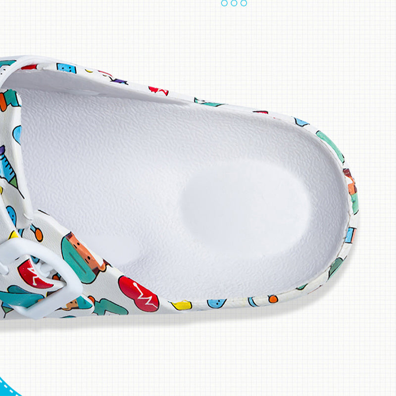 Cartoon Medical Clogs - Slip Resistant Doctor/Nurse Shoes