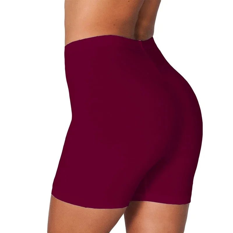 Women’s High-Waist Biker Shorts - Thin Fitness Summer Wear