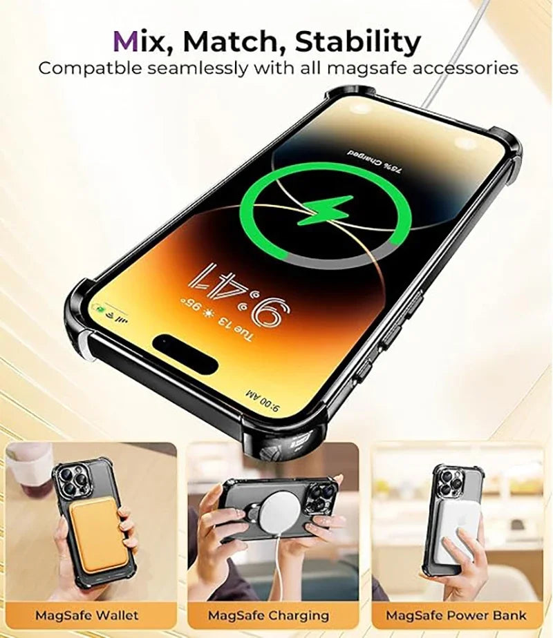 Magsafe Kickstand Case: Desert Gold for iPhone 16-11 Pro Max