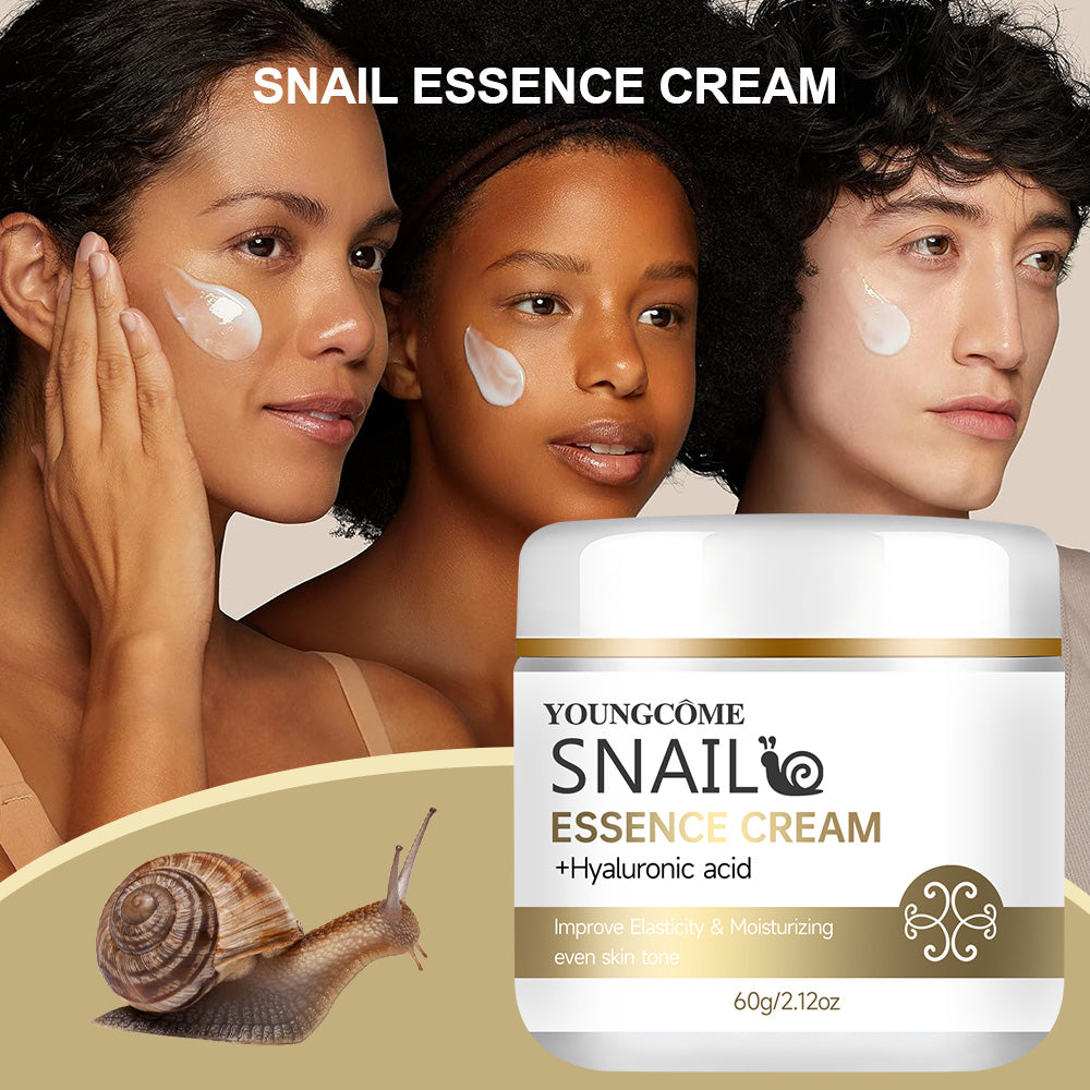 Youngcome Snail Essence Cream: Hyaluronic & Retinol Moisturizer