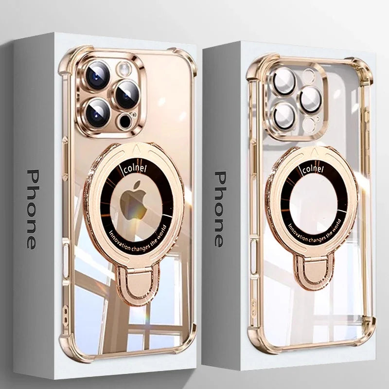 Magsafe Kickstand Case: Desert Gold for iPhone 16-11 Pro Max
