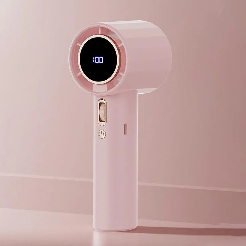 Xiaomi Portable Fan: 100 Speeds, USB Rechargeable, Mini Turbo