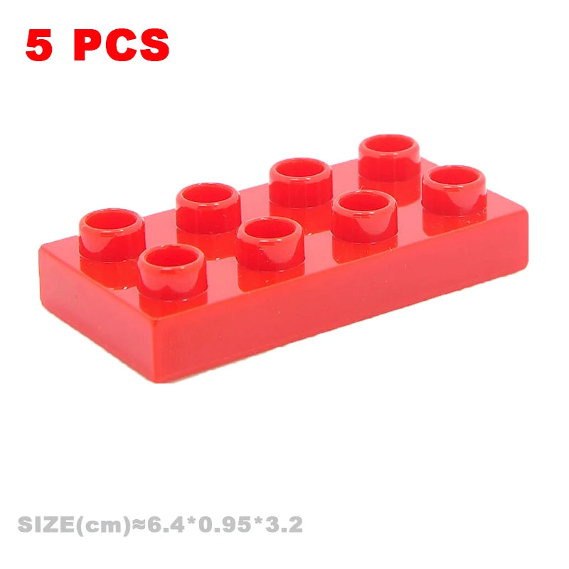MOC Big Building Blocks - Duploes Compatible DIY Toys