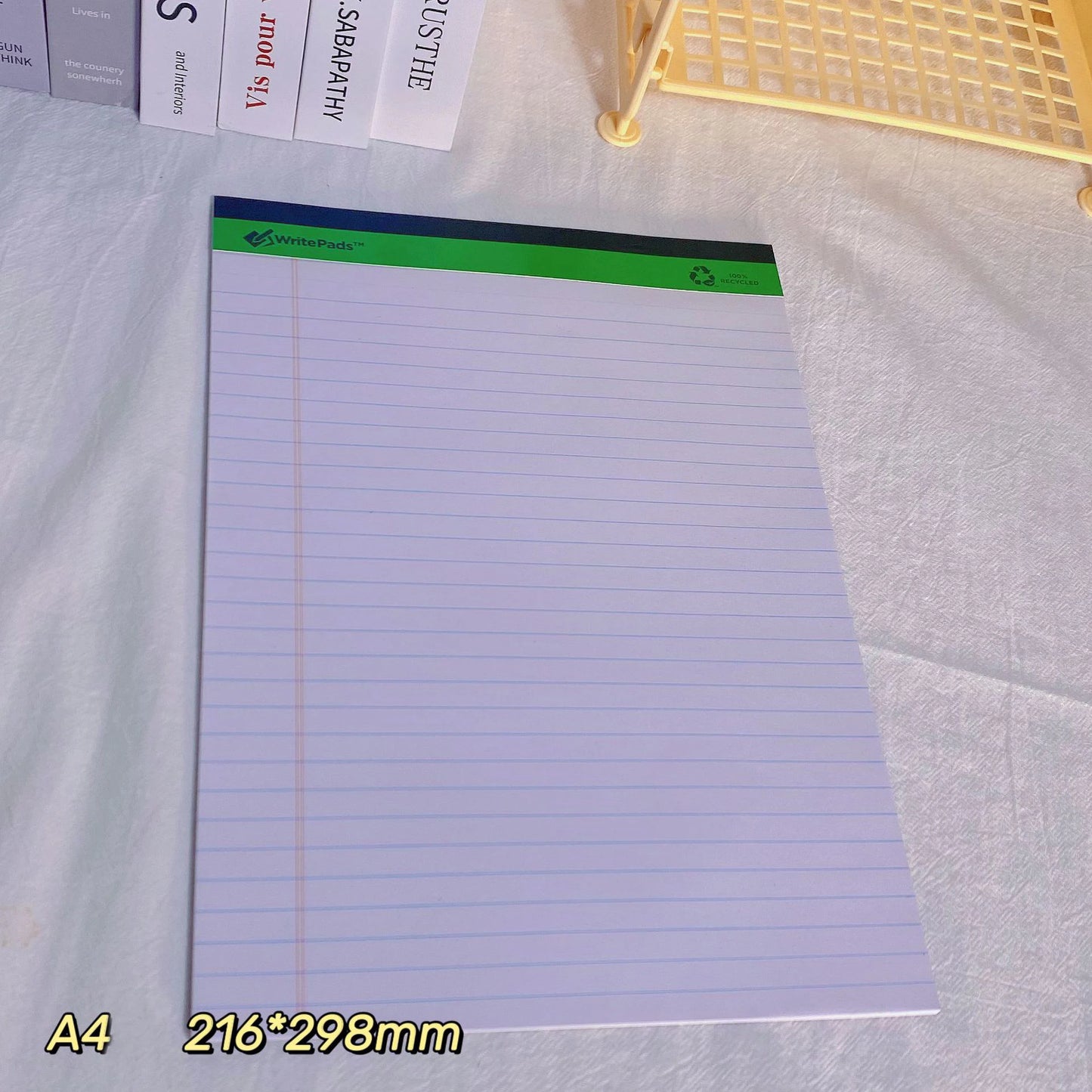 A4 A5 Tear-Off Notepad 50 Pages - Daily Schedule Memo Pad