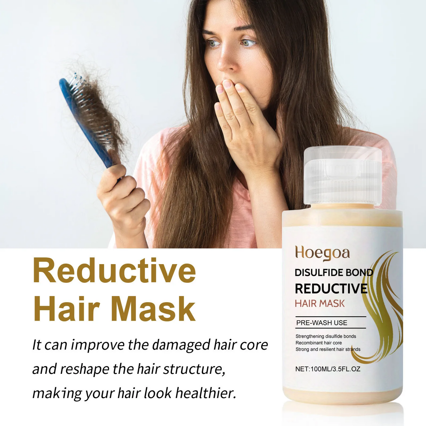Keratin Hair Mask: 5 Sec Repair for Frizzy, Shiny Hair