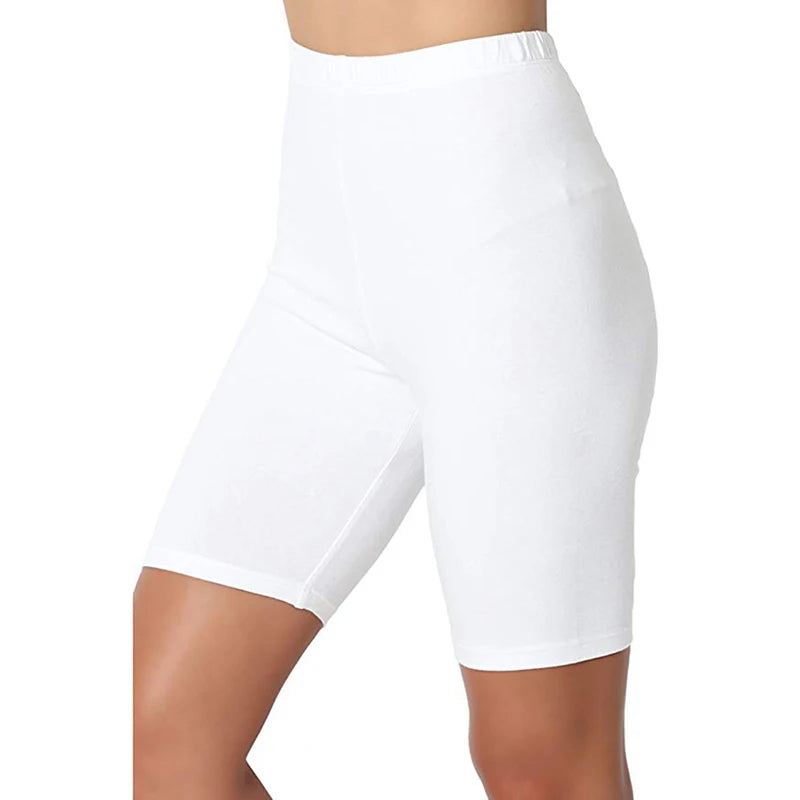 Women’s High-Waist Biker Shorts - Thin Fitness Summer Wear