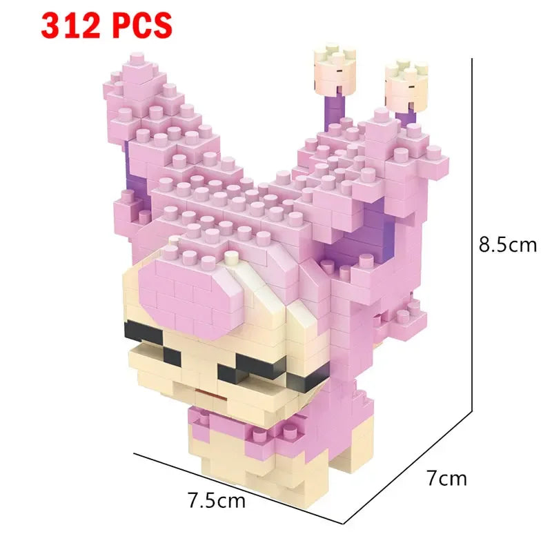 Pokemon Nanoblock Pikachu Set - 66pcs Educational Toy