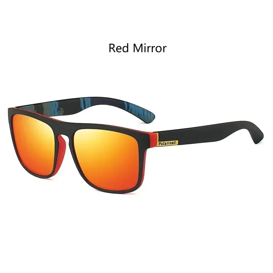 Polarized Sunglasses UV400 Luxury Designer Vintage Square