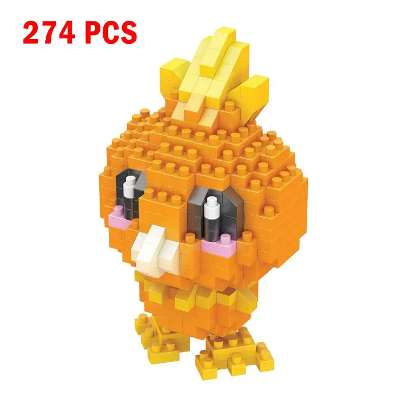 Pokemon Nanoblock Pikachu Set - 66pcs Educational Toy
