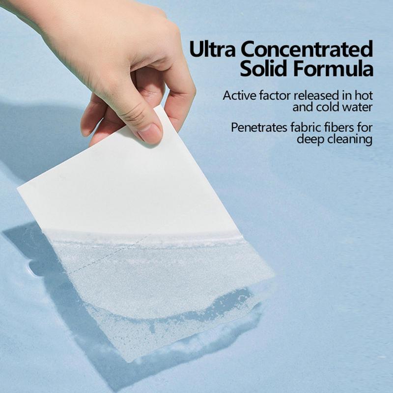 Detergent Sheets 60pcs: Eco-Friendly Laundry Strips