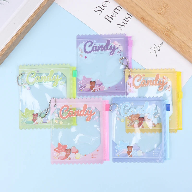 Candy Bag Badge Display: 5pcs Storage & Protective Shell