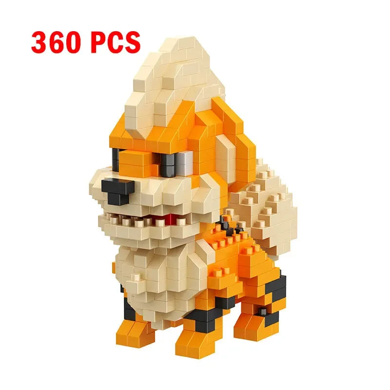 Pokemon Nanoblock Pikachu Set - 66pcs Educational Toy
