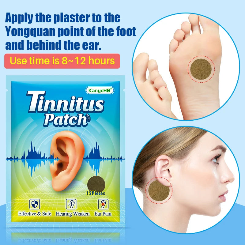 Tinnitus Relief Patch: Stop Ear Ringing & Buzzing