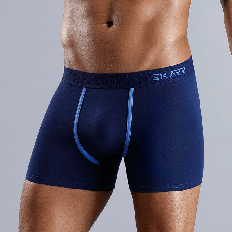 Men's Sexy Cotton Boxers - Fashion Underwear Shorts