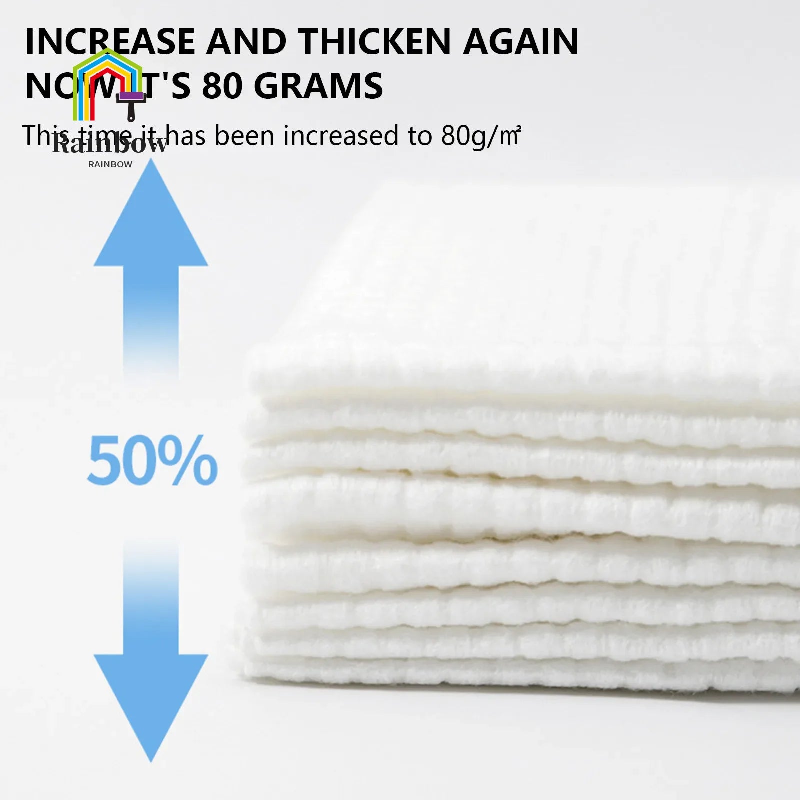 Biobased Face Towels - 25/50 Pcs Ultra Soft Makeup Remover