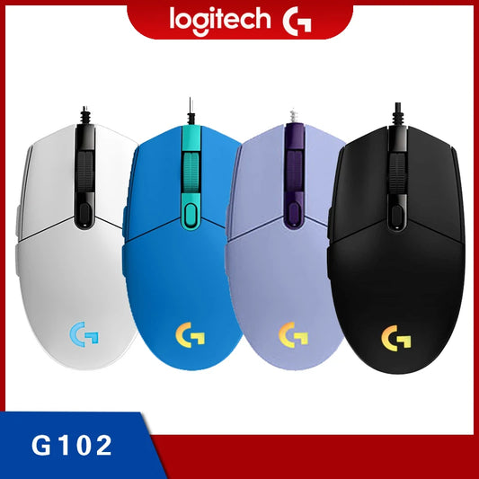 Logitech G102 Prodigy Wired Gaming Mouse 8000 DPI USB