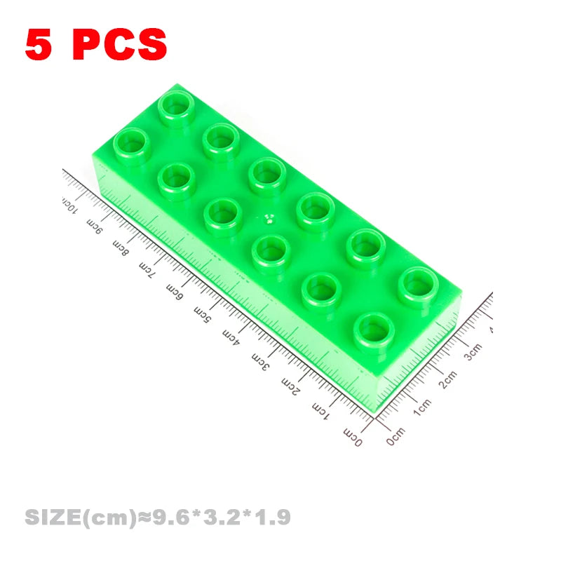 MOC Big Building Blocks - Duploes Compatible DIY Toys
