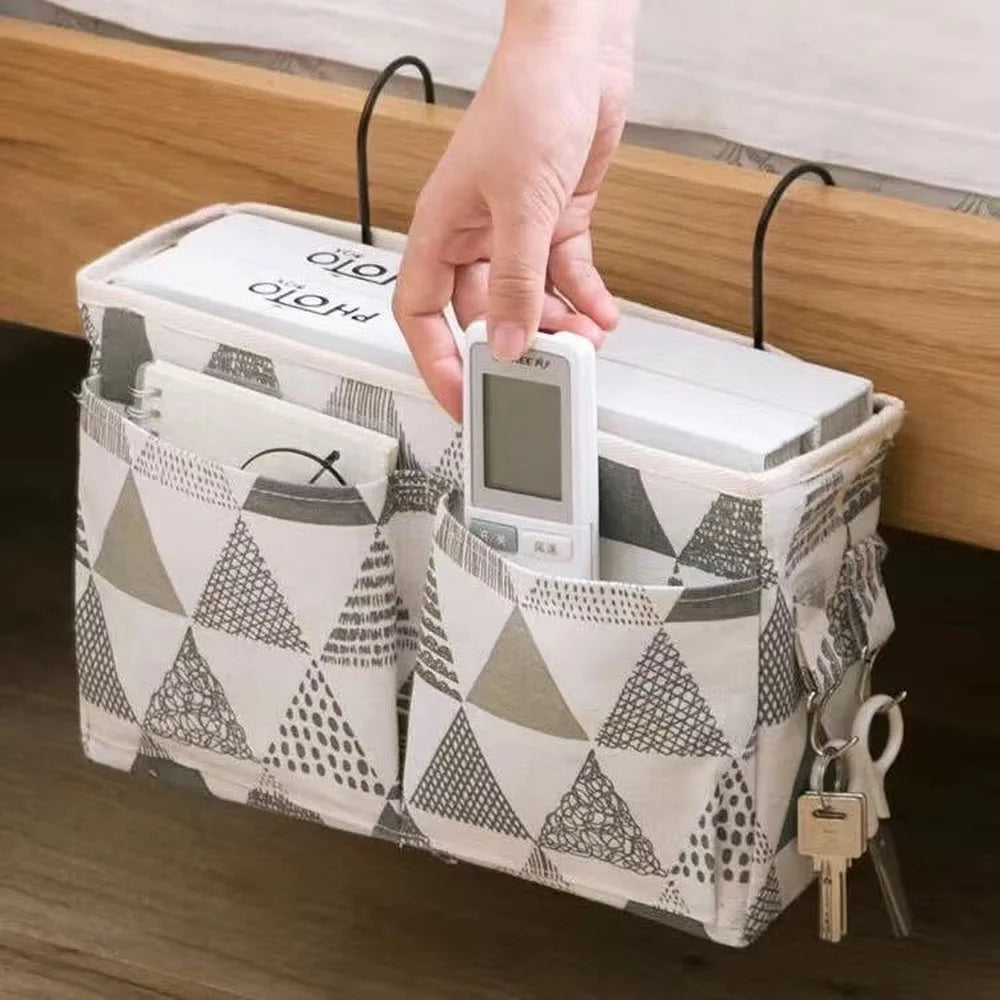 Baby Crib Organizer: Nappy Holder & Toy Storage Caddy