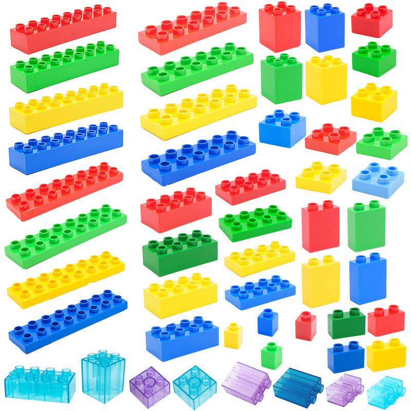 MOC Big Building Blocks - Duploes Compatible DIY Toys