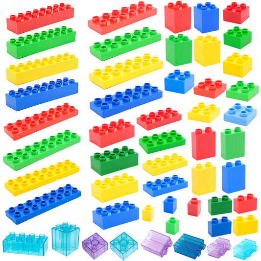 MOC Big Building Blocks - Duploes Compatible DIY Toys