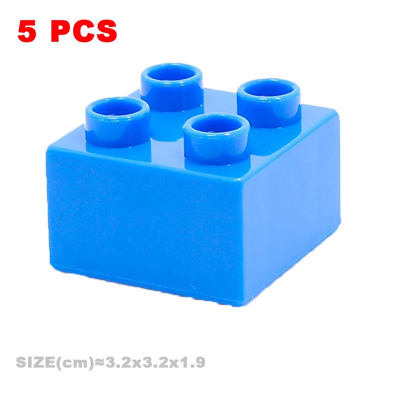 MOC Big Building Blocks - Duploes Compatible DIY Toys