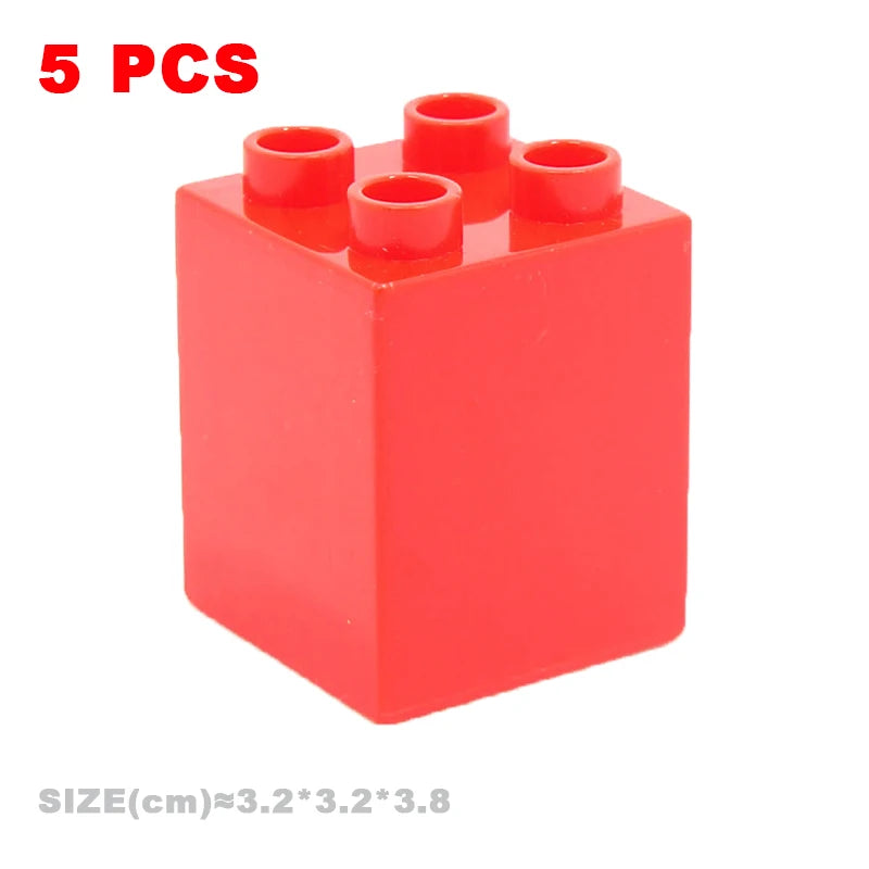MOC Big Building Blocks - Duploes Compatible DIY Toys