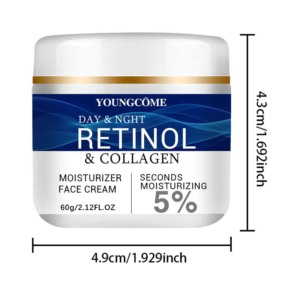 Youngcome Snail Essence Cream: Hyaluronic & Retinol Moisturizer