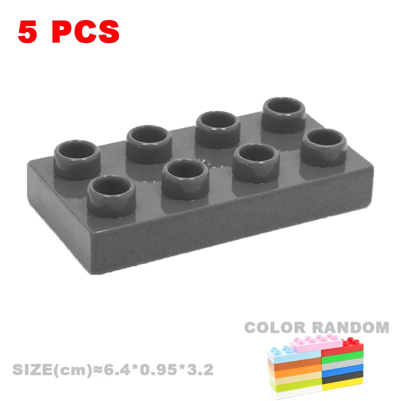 MOC Big Building Blocks - Duploes Compatible DIY Toys