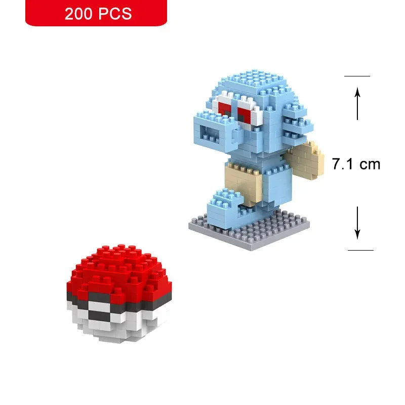 Pokemon Nanoblock Pikachu Set - 66pcs Educational Toy