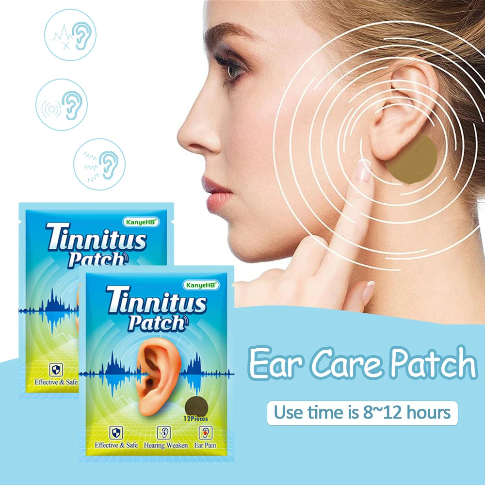 Tinnitus Relief Patch: Stop Ear Ringing & Buzzing