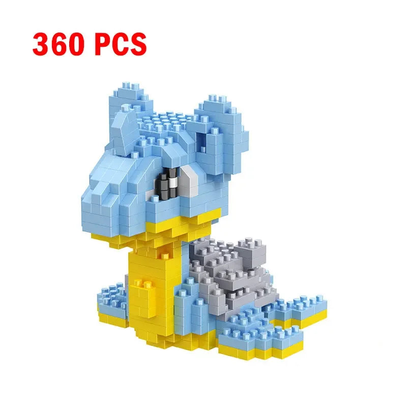 Pokemon Nanoblock Pikachu Set - 66pcs Educational Toy