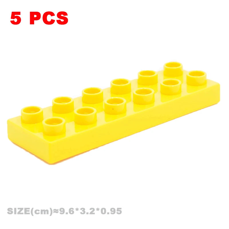MOC Big Building Blocks - Duploes Compatible DIY Toys