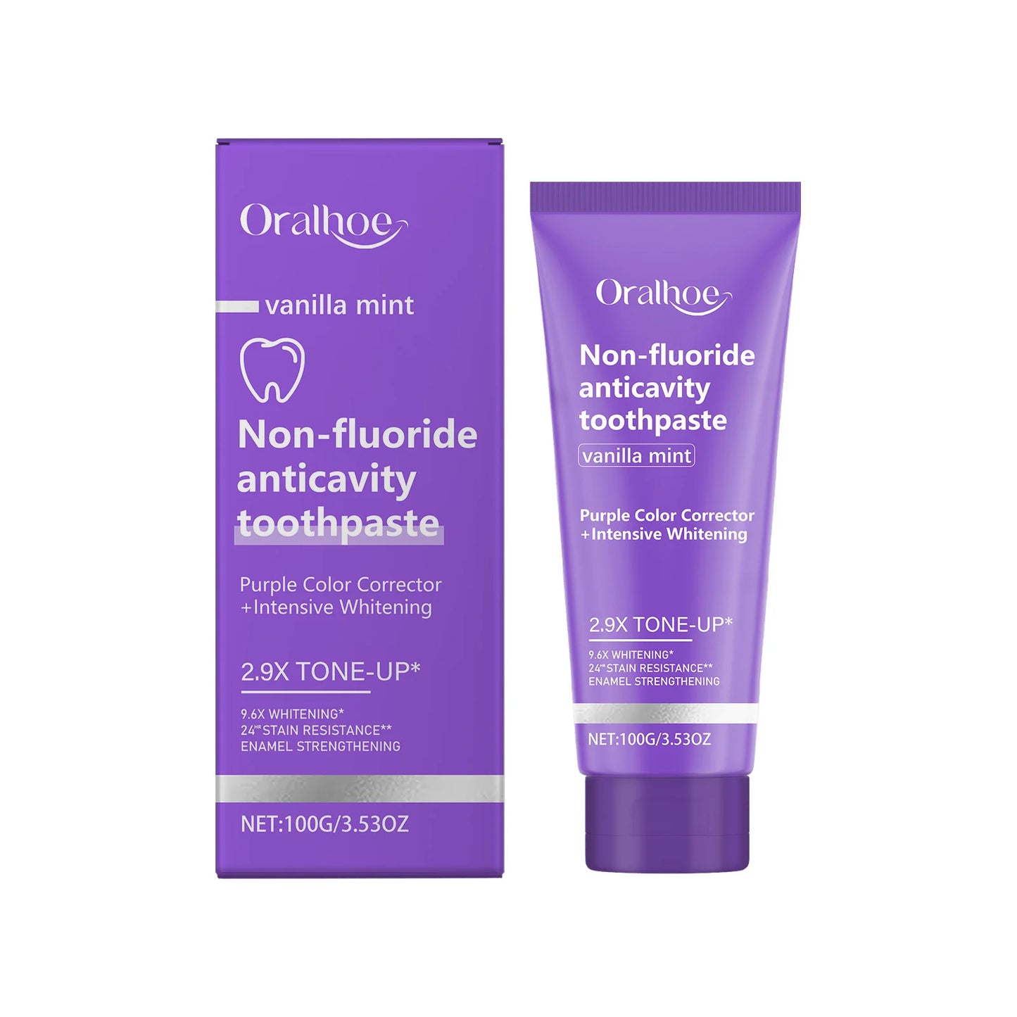 Teeth Whitening Mineral Powder - Stain Remover & Fresh Breath